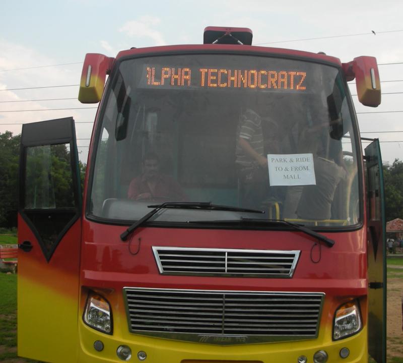 BUS DESTINATION DISPLAY